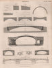 Telford & Douglass proposed single span London bridge. Wearmouth Buildwas 1860