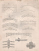 Centre. Arches 4. BRITANNICA 1860 old antique vintage print picture