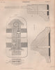 Colliery. Coal mining. Drop. BRITANNICA 1860 old antique vintage print picture