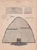 Colliery. Coal mining. Plan of Ventilation. Air crossing. BRITANNICA 1860