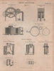Cotton Manufacture. Carding cards Drawing roving can frames. BRITANNICA 1860