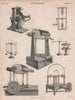 Electricity. Electrical equipment 1. BRITANNICA 1860 old antique print picture