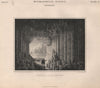 Mineralogical Science. Geology; Fingal's Cave, Staffa. Interior. BRITANNICA 1860