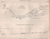 RIVER TAY TAYSIDE inland navigation chart. Perth Newburgh. River Lune 1860 map