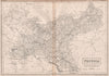 PRUSSIA. Poland Germany Kaliningrad. BRITANNICA 1860 old antique map chart