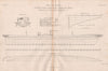 VICTORIAN SHIP PLAN. Paddle Wheel Steam Ship 
