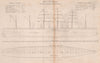 VICTORIAN STEAM SHIP PLAN. 
