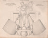 VICTORIAN ENGINEERING DRAWING. Engines of Steamers Callao, Lima & Bogota 2. 1860