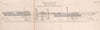 VICTORIAN SHIP PLAN. Paddle-wheel steamship 