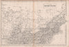 North eastern United States. USA. BRITANNICA 1860 old antique map plan chart