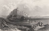 The Fort of Agra. India 1886 old antique vintage print picture