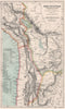 ALTIPLANO. Peru-Bolivian tablelands. Chile. Andes. PETERMANN 1886 old map
