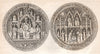 CANTERBURY. 'Seal of the convent, St. Augustine's'. Abbey. GOSTLING 1825 print