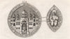 CANTERBURY CATHEDRAL. 'Second seal of Christ Church priory'. GOSTLING 1825