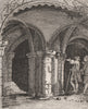 CANTERBURY CATHEDRAL. 'The inside of the Baptistry'. GOSTLING 1825 old print
