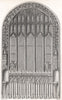 CANTERBURY CATHEDRAL. 'The east window of the Dean's Chapel'. GOSTLING 1825