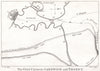 SANDWICH, KENT. 'The coast between Sandwich and Thanet'. GOSTLING 1825 old map