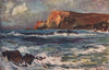'Glen Columbkille Head' by Francis Sylvester Walker. Ireland 1905 old print