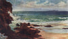 'Tramore Strand' by Francis Sylvester Walker. Ireland 1905 old antique print