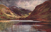 'Delphi Lough' by Francis Sylvester Walker. Ireland 1905 old antique print