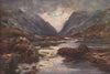 'The Gap of Dunloe' by Francis Sylvester Walker. Ireland 1905 old print