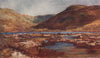 'Lough Garagarry' by Francis Sylvester Walker. Ireland 1905 old antique print