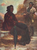 'Market Day' by Francis Sylvester Walker. Ireland 1905 old antique print