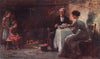 'Hospitality' by Francis Sylvester Walker. Ireland 1905 old antique print