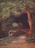 'A Holy Well' by Francis Sylvester Walker. Ireland 1905 old antique print