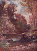 'The Dargle' by Francis Sylvester Walker. Ireland 1905 old antique print