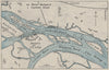 WHAMPOA. Huangpu District, Guangzhou. China. WW2 NAVY INTELLIGENCE MAP 1945