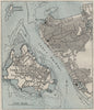 Amoy (XIAMEN). China. WW2 ROYAL NAVY INTELLIGENCE MAP 1945 old vintage