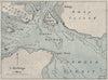 Approaches to Amoy (XIAMEN). China. WW2 ROYAL NAVY INTELLIGENCE MAP 1945