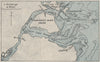 Min-Kiang/YANGTZE-KIANG approaches. China. WW2 NAVY INTELLIGENCE MAP 1945