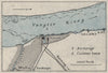 WUHU. China. WW2 ROYAL NAVY INTELLIGENCE MAP 1945 old vintage plan chart