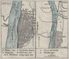 CHANGSHA. China. WW2 ROYAL NAVY INTELLIGENCE MAP 1945 old vintage chart