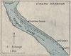 Ichang. YICHANG. China. WW2 ROYAL NAVY INTELLIGENCE MAP 1945 old vintage