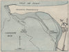 Lungkow/Longkou. China. WW2 ROYAL NAVY INTELLIGENCE MAP 1945 old vintage