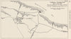 NORTH AFRICAN CAMPAIGN. Tobruk perimeter April-June 1941. Axis attacks 1956 map