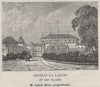 MÉDOC. LUDON. Chateau la Lagune (3e. Cru Classé). Sèze. Bordeaux. SMALL 1908