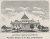 MÉDOC. CANTENAC. Chateau Brane-Cantenac. Roys. Bordeaux. SMALL 1908 old print