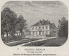 MÉDOC. CANTENAC. Chateau Kirwan (3e Cru Classé). Guestiers. SMALL 1908 print