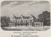 MÉDOC. CANTENAC. Chateau Cantenac-Brown (3e Cru Classé). Lalande. SMALL 1908