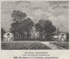 MÉDOC. CANTENAC. Chateau Martinens (Cru Bourgeois Supérieur). SMALL 1908 print