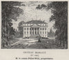 MÉDOC. MARGAUX. Chateau-Margaux (1er Cru). Pillet-Will. Bordeaux. SMALL 1908