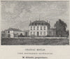 MÉDOC. MOULIS. Chateau Moulis (Cru Bourgeois Supérieur). Abbadie. SMALL 1908