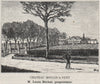 MÉDOC. MOULIS. Chateau Moulin-a-Vent. Béchat. Bordeaux. SMALL 1908 old print