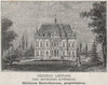 MÉDOC. LISTRAC. Chateau Lestage (Cru Bourgeois Supérieur). Bordeaux. SMALL 1908