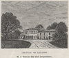 MÉDOC. LISTRAC. Chateau de Lalande. Dubosc. Bordeaux. SMALL 1908 old print