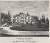 MÉDOC. SAINT-LAURENT. Chateau Belgrave (5e Cru Classé). Alibert. SMALL 1908